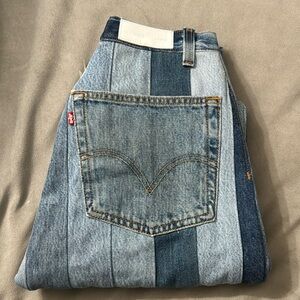 Re/Done Patchwork Jeans